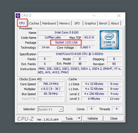 how to find cpu socket type of a motherboard